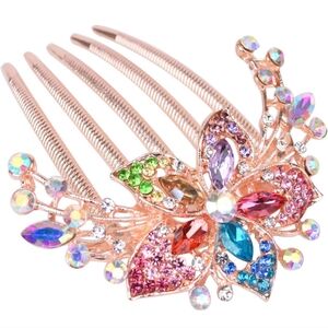 Elegant Multicolor Hair Comb